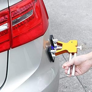 Dellen Reparatur Set Auto, Paintless Dent Puller Kit, 18 Teile DIY, Lackfrei