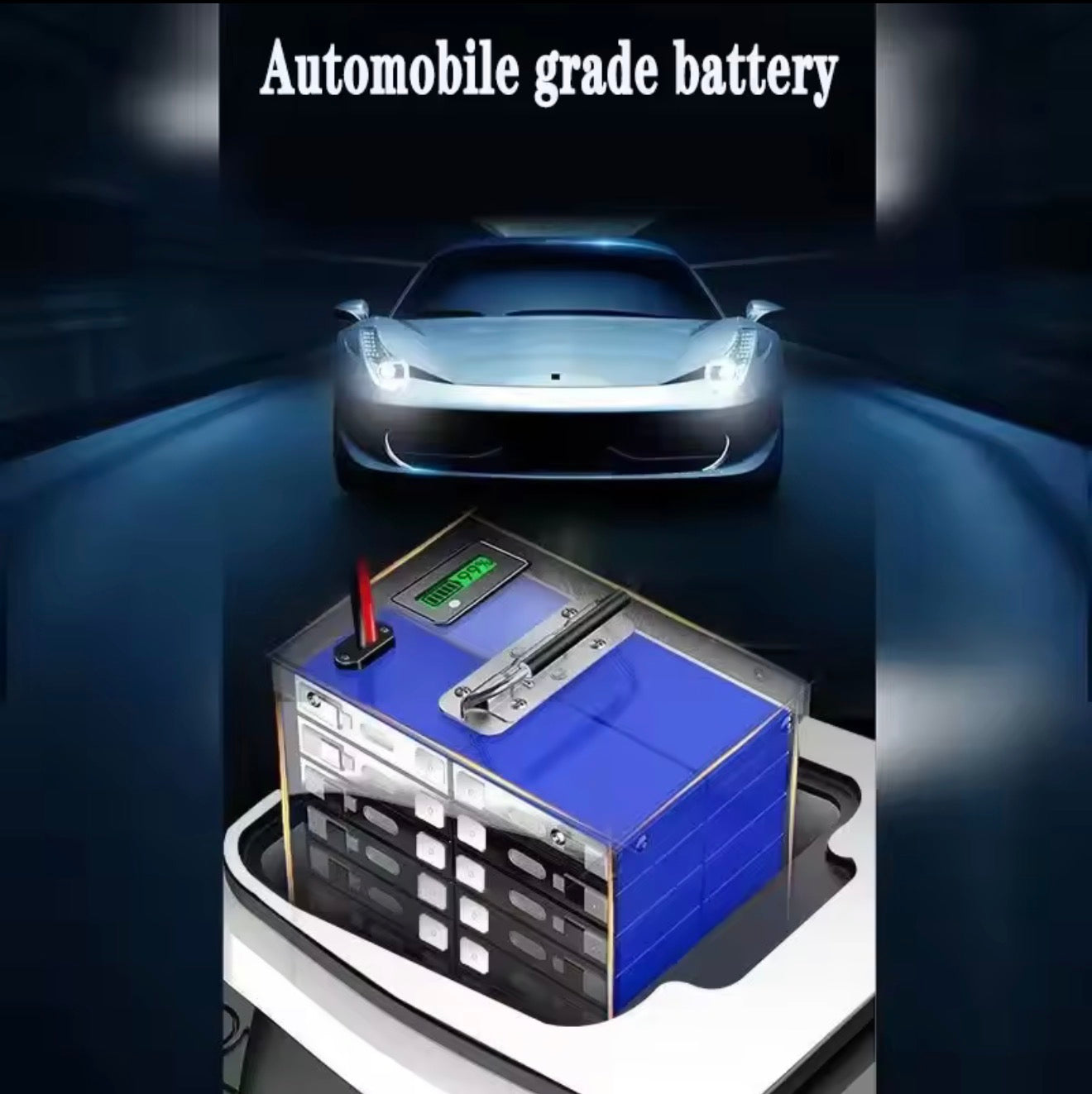 72V 99Ah Lithium Batterie Set | 80A BMS | IP54 120A Peak Pro Kit