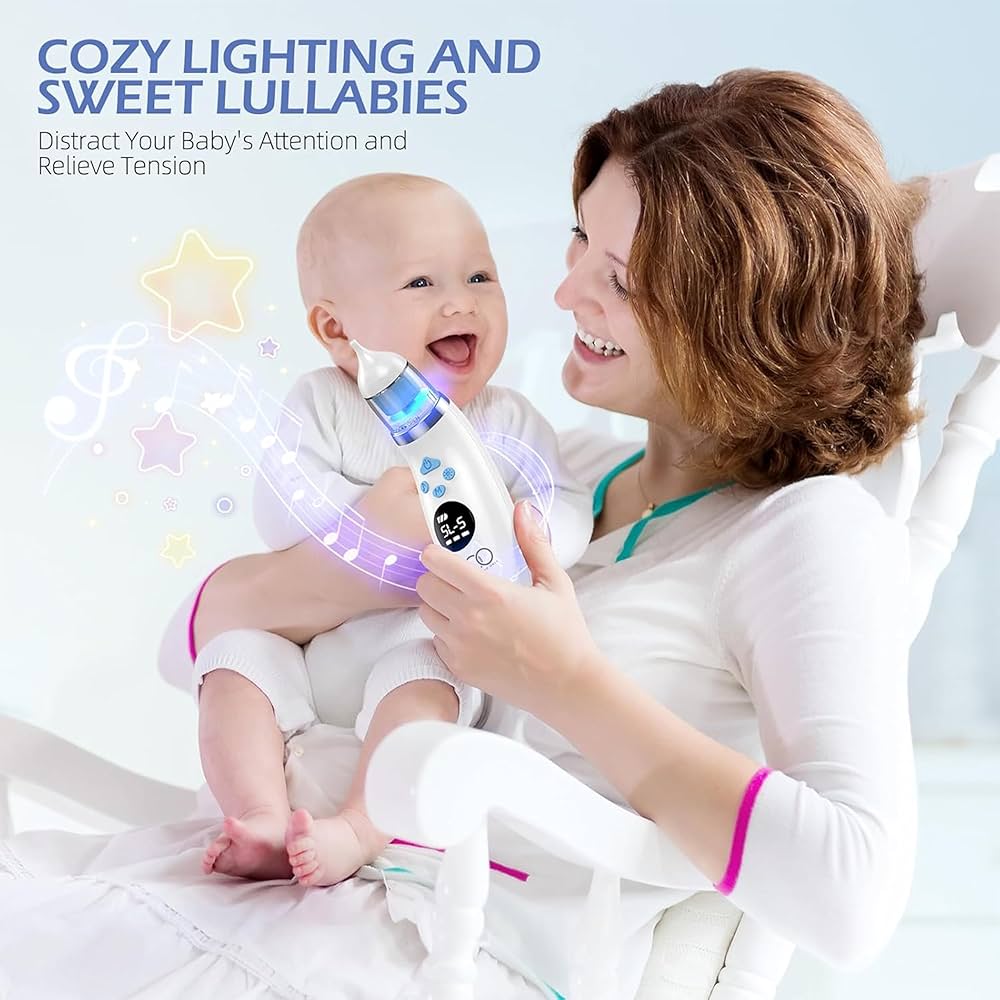 Wiederaufladbarer Elektrischer Baby Nasensauger Nizi & ONE AND ONLY Set