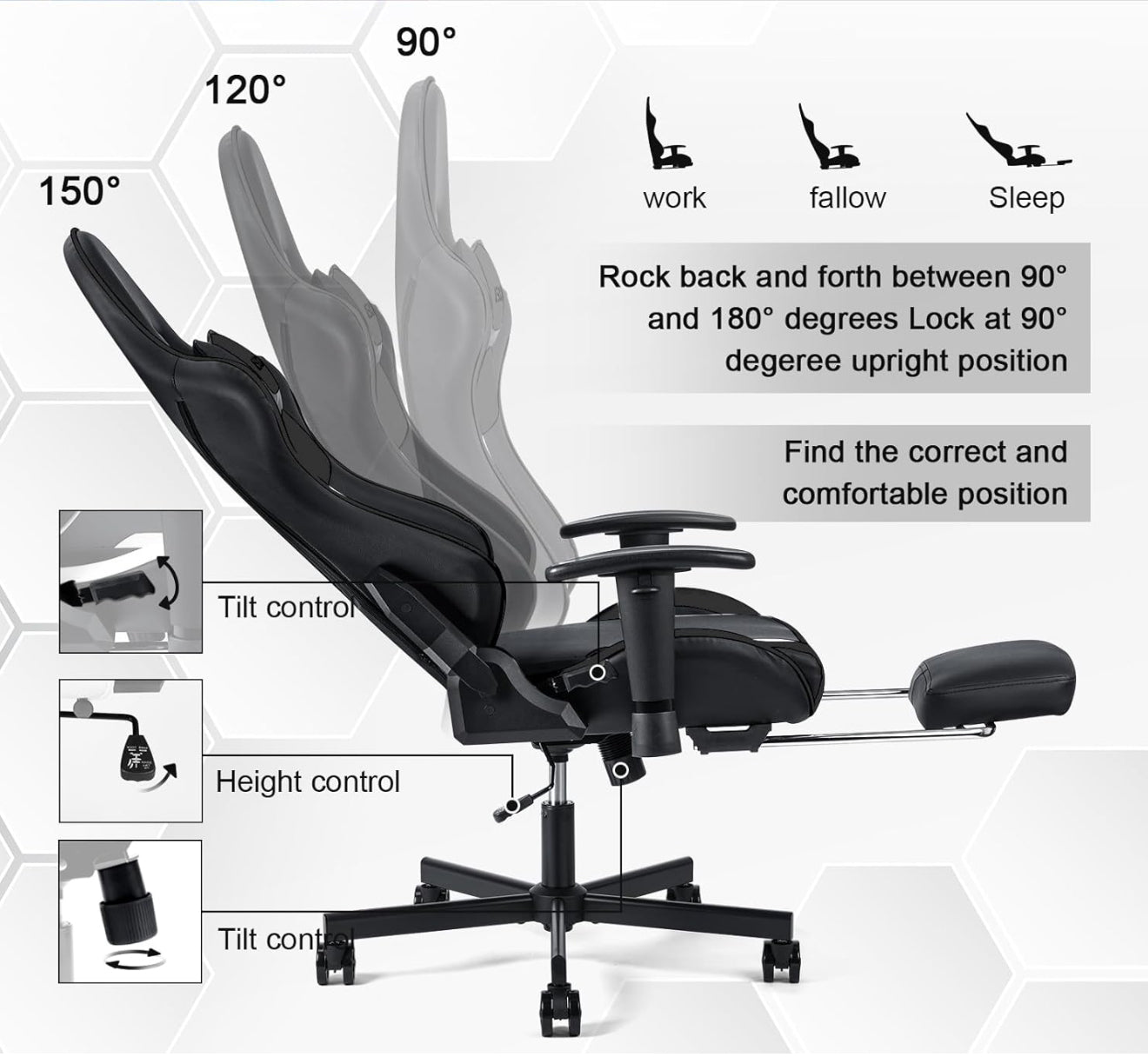 ALTIN™ Gaming Stuhl