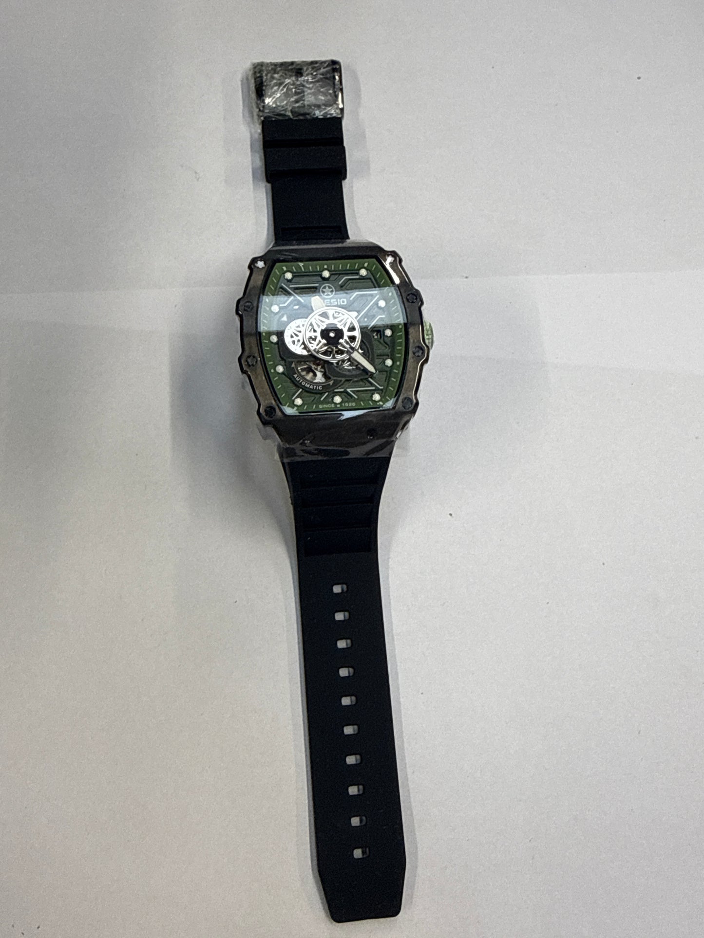 Skelett Design Saphirglas Miyota Automatik Herren Uhr