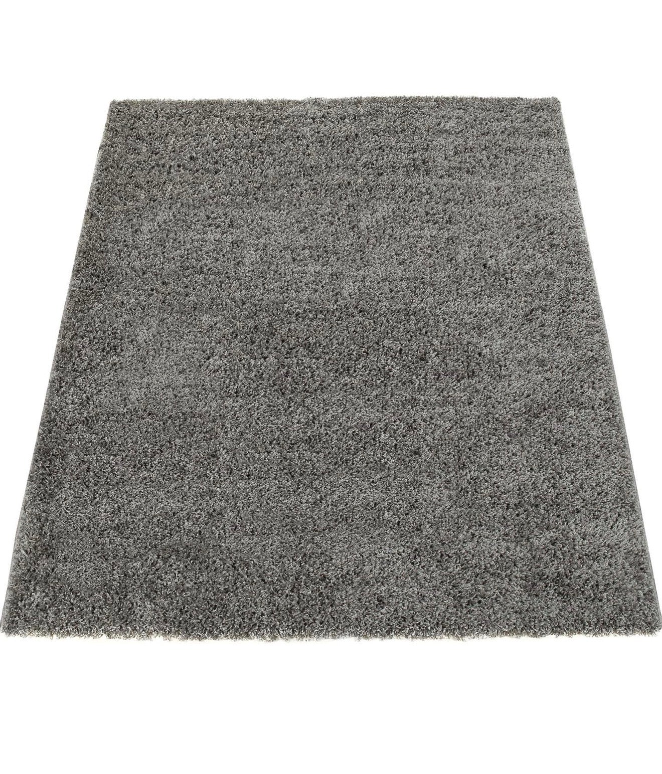 3er Set Luxus Hochflor Teppiche – Platinum Grau – NUR 99€