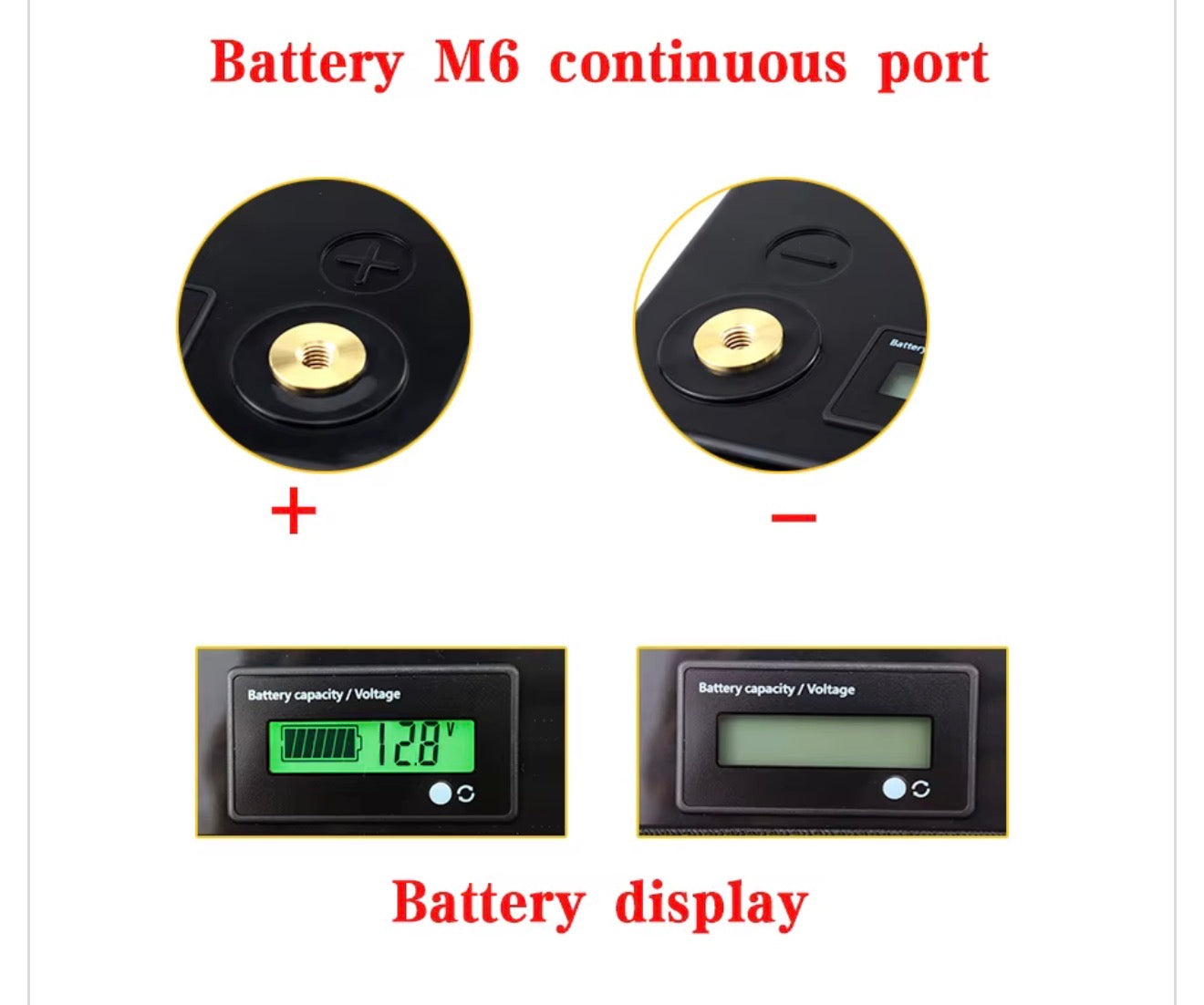 12V 310Ah LiFePO4 Akku mit Display für Solar Systeme