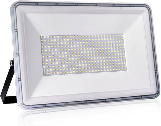 300W LED Flutlicht IP67 Außenstrahler 24000lm Kaltweiß Hof Garage Garten