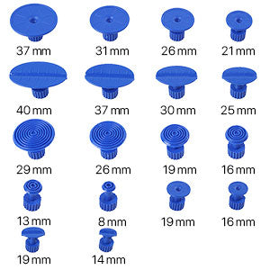 Dellen Reparatur Set Auto, Paintless Dent Puller Kit, 18 Teile DIY, Lackfrei