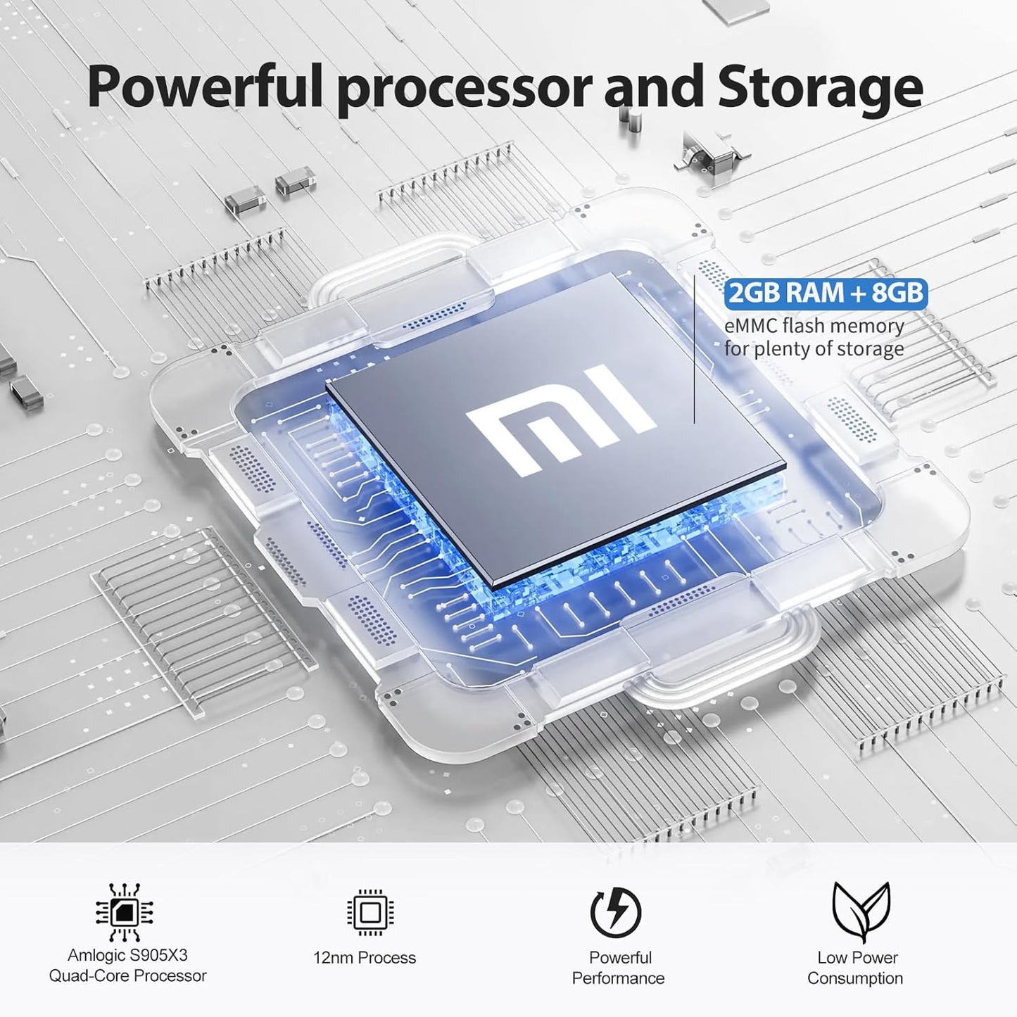 Xiaomi TV Box S 2nd Gen 4K Google TV Dolby Atmos HDR Streaming Box MDZ-28-AA