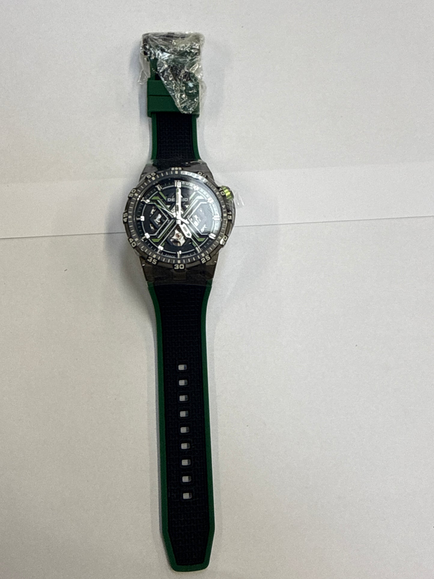 Skelett Design Saphirglas Miyota Automatik Herren Uhr