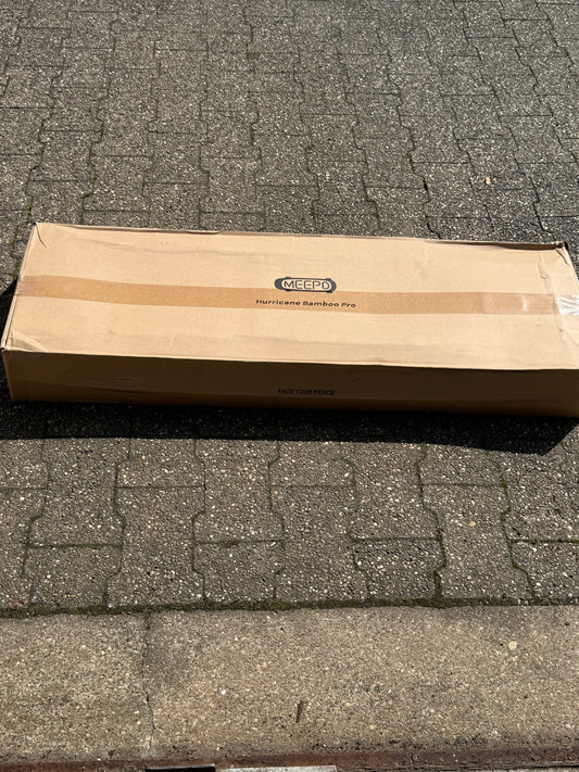 Elektro Skateboard – Meepo Hurricane Bamboo Pro – Neu – 56 km/h – 725Wh – AT Wheels – High-End Board