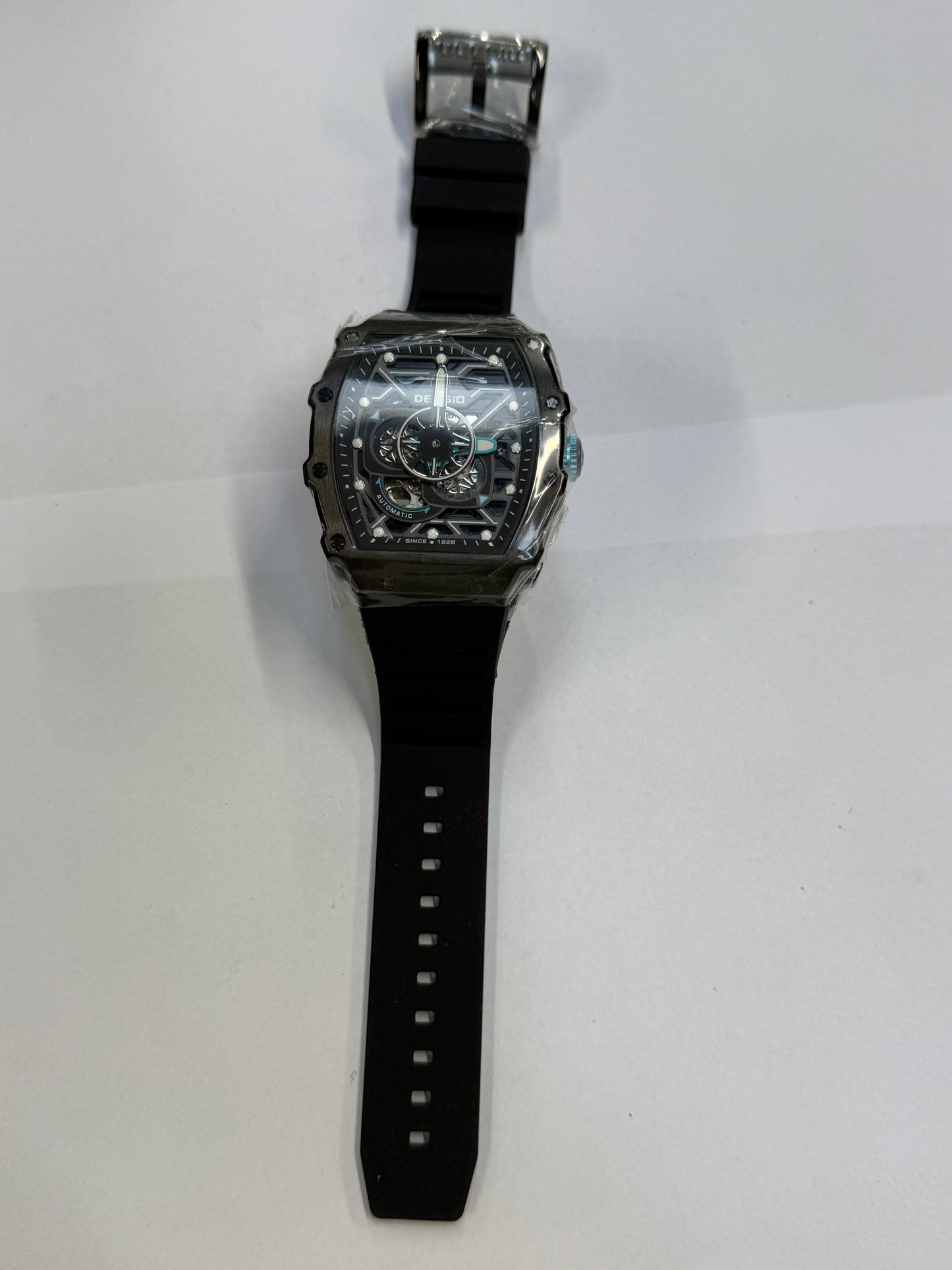 Skelett Design Saphirglas Miyota Automatik Herren Uhr