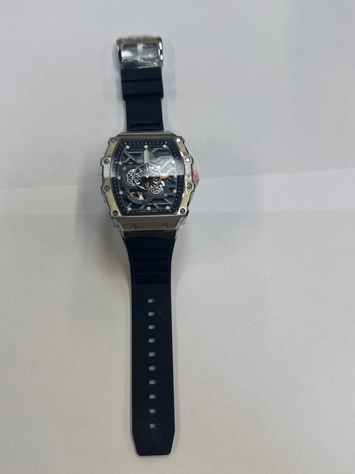 Skelett Design Saphirglas Miyota Automatik Herren Uhr