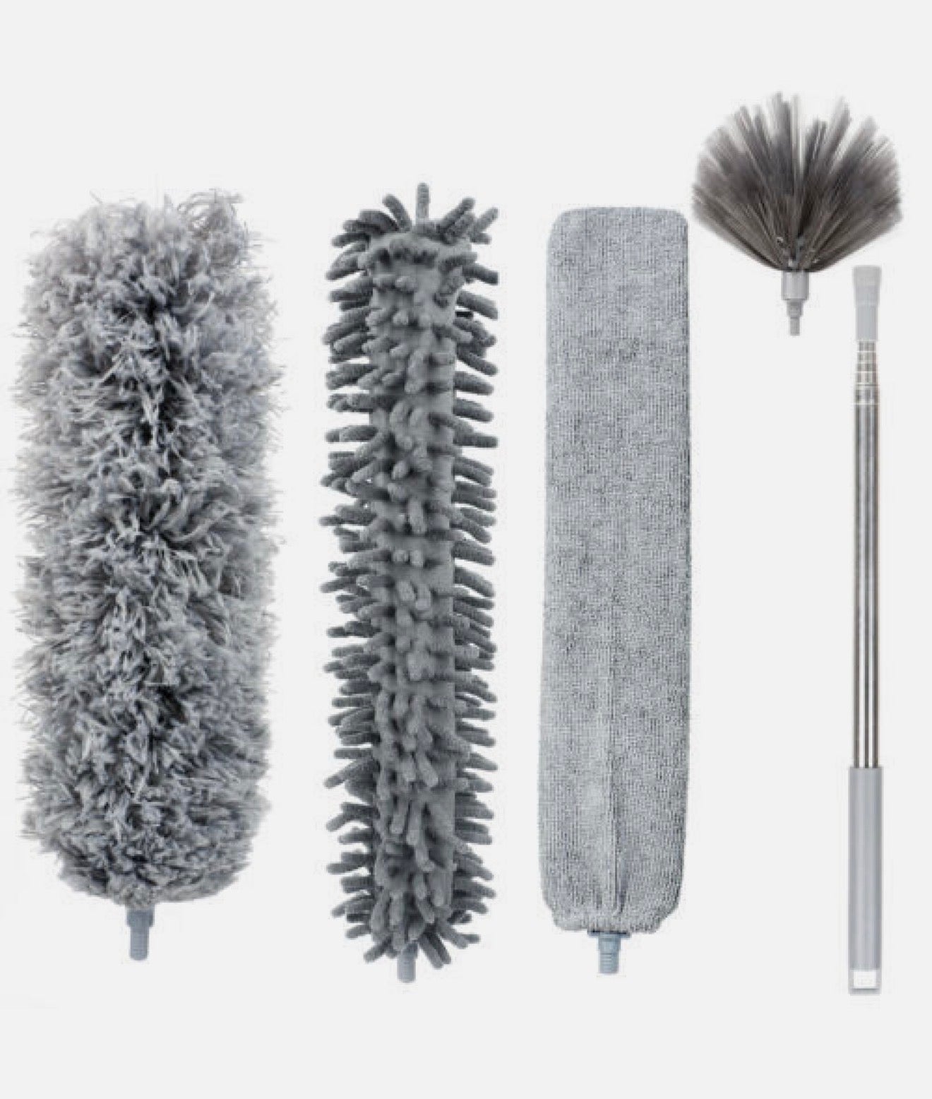 🧹 2er Set Teleskop-Staubwedel – Für ein sauberes Zuhause ohne Leiter!