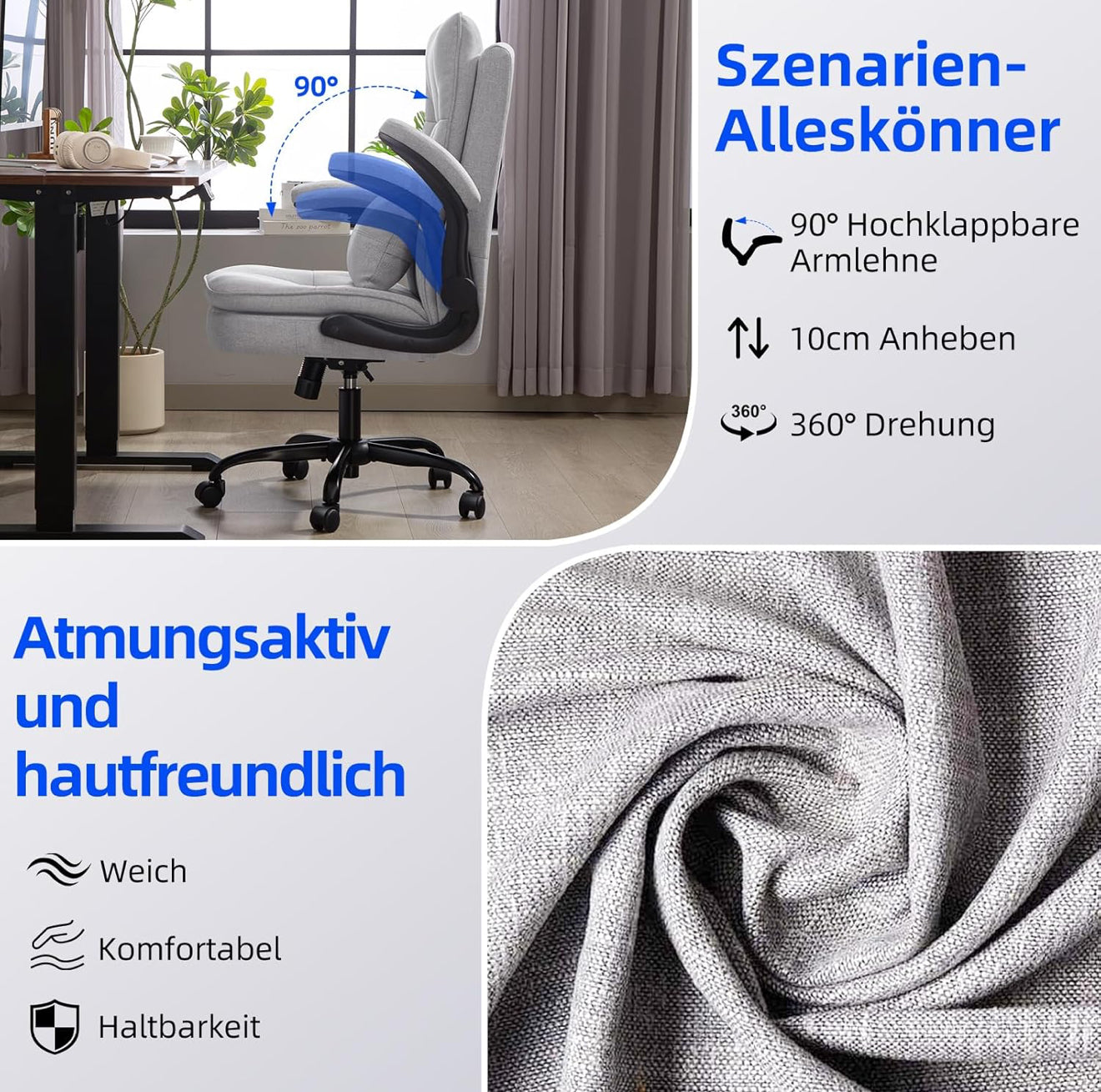 Ergonomischer Bürostuhl – Komfort, Stil & Stabilität für jeden Arbeitsplatz