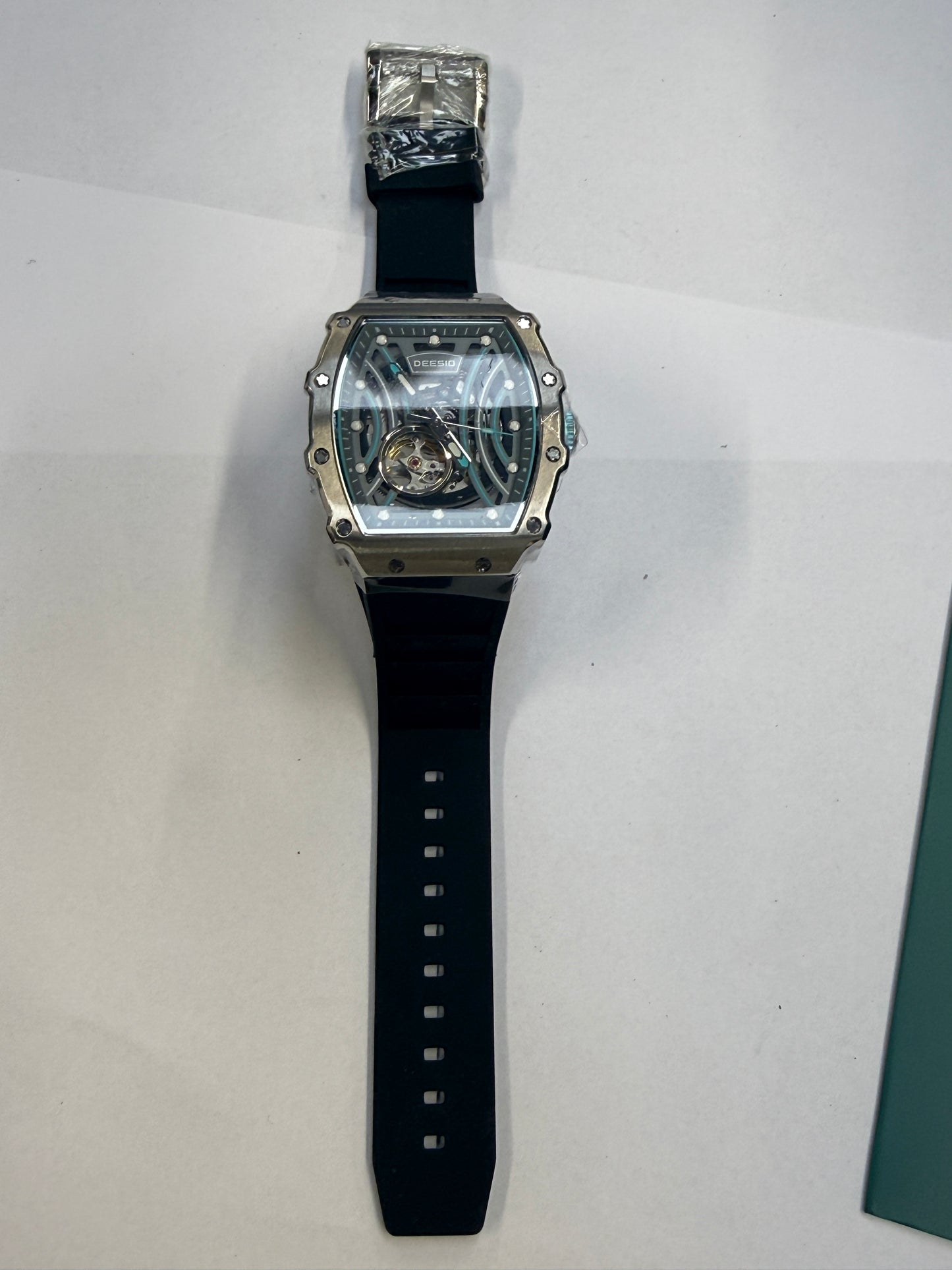Skelett Design Saphirglas Miyota Automatik Herren Uhr