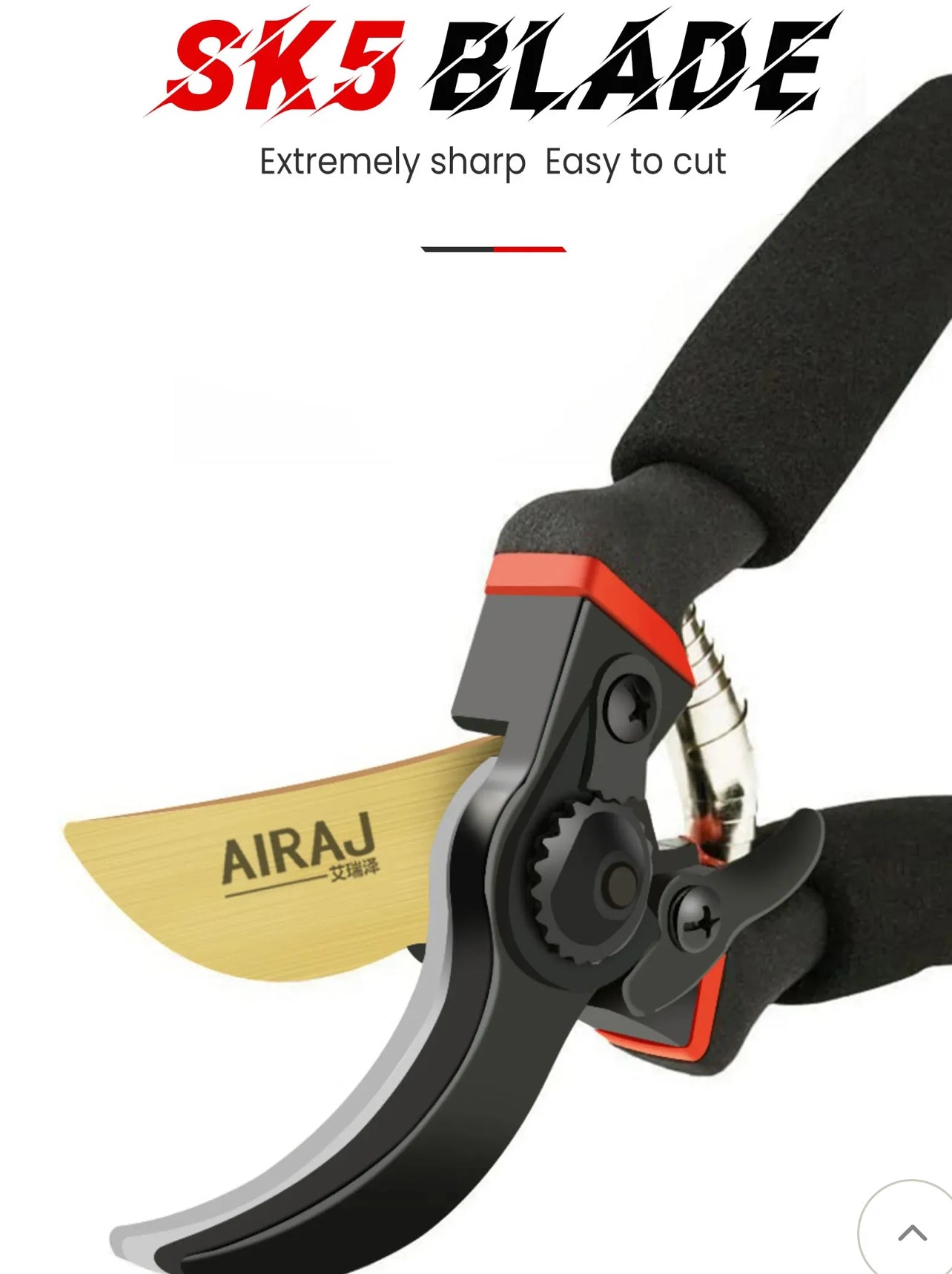 Professionelle Ultra-Scharfe Gartenschere – Multifunktional & Schwerlast-Ausführung