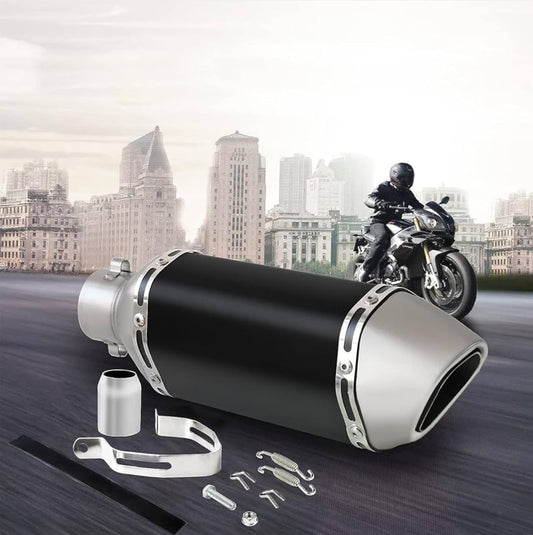 Abnehmbarer DB-Killer, Hochtemperaturbeständig, Universell 38–51 mm, Aluminium + Edelstahl