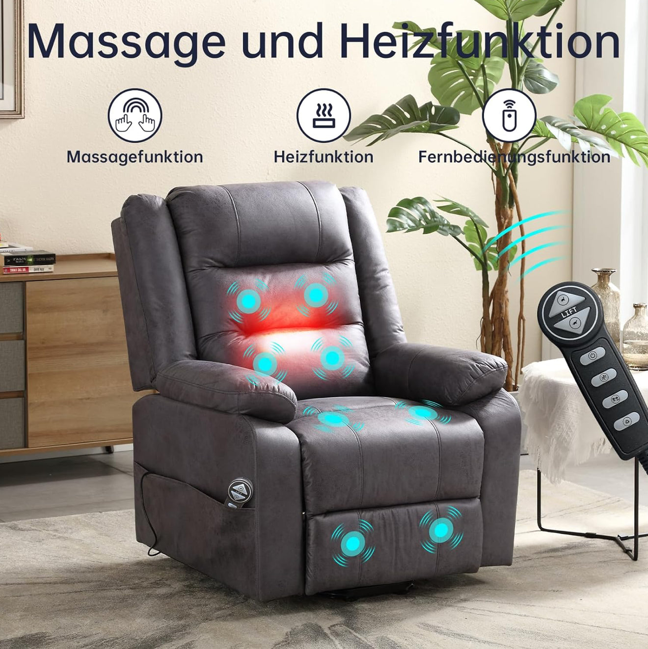 ALTIN™ Massagesessel , Relaxsessel