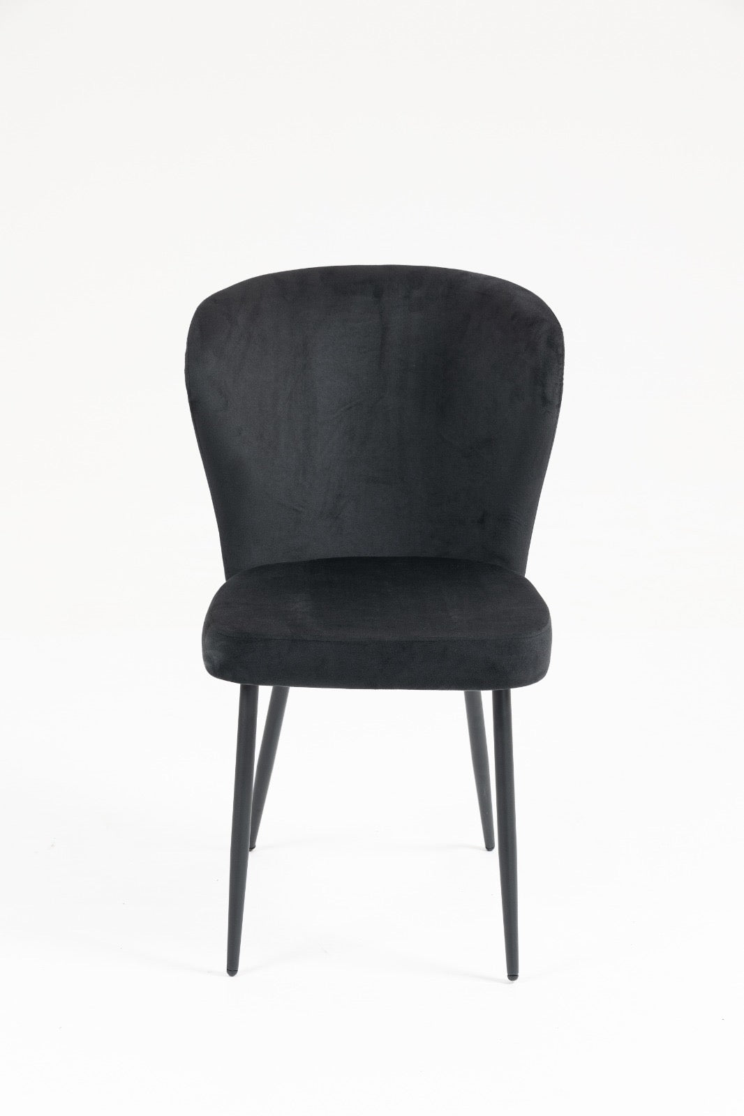 Luxus-Samtstühle im Set – 2er (179 €) oder 4er (259 €) – X- oder Vierfußgestell – Verschiedene Farben – Belastbar 120 kg – Versand kostenlos