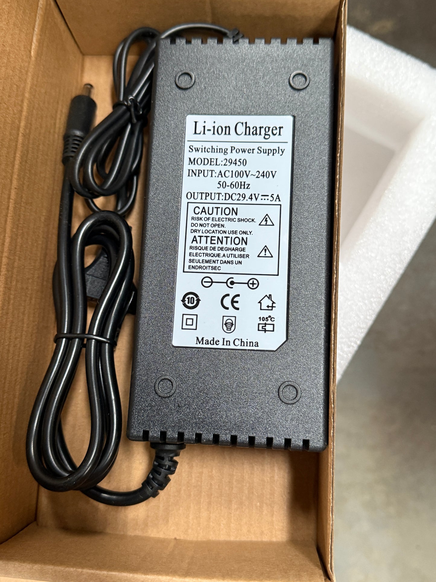 24V 21Ah Li-Ion Akku Pack 29.4V Ladegerät XT60 DC Power SetPro+