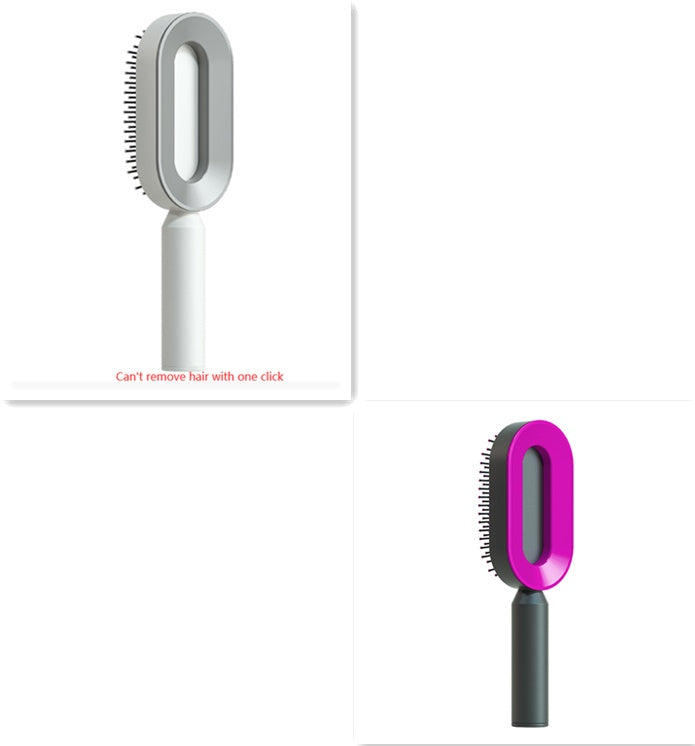 ALTIN™ Selbstreinigende 3-in-1 Massage-Haarbürste mit Luftkissen – Anti-Statik & Schmerzfrei