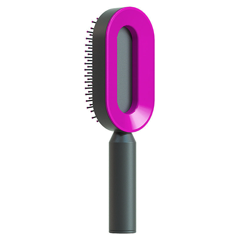 ALTIN™ Selbstreinigende 3-in-1 Massage-Haarbürste mit Luftkissen – Anti-Statik & Schmerzfrei