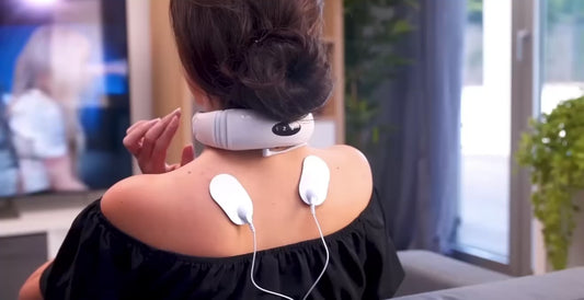 Elektromagnetisches Nacken- & Rückenmassagegerät 6 Modi 16 Intensitäten